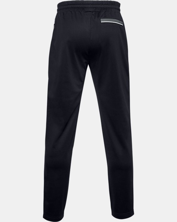 Men's UA RUSH™ Knit Track Pants, Black, pdpMainDesktop image number 6